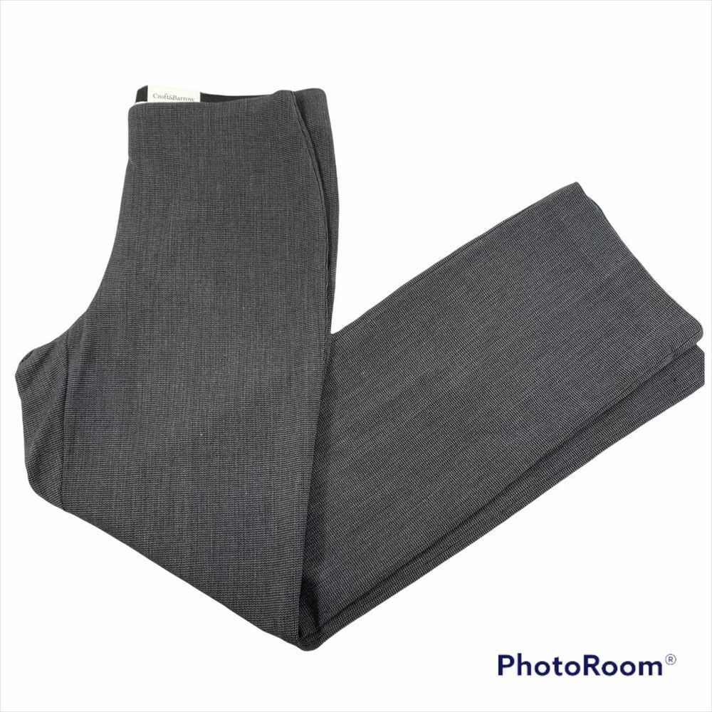 NWT Croft&Barrow Patterned Pull On Pants‎ Size 4S